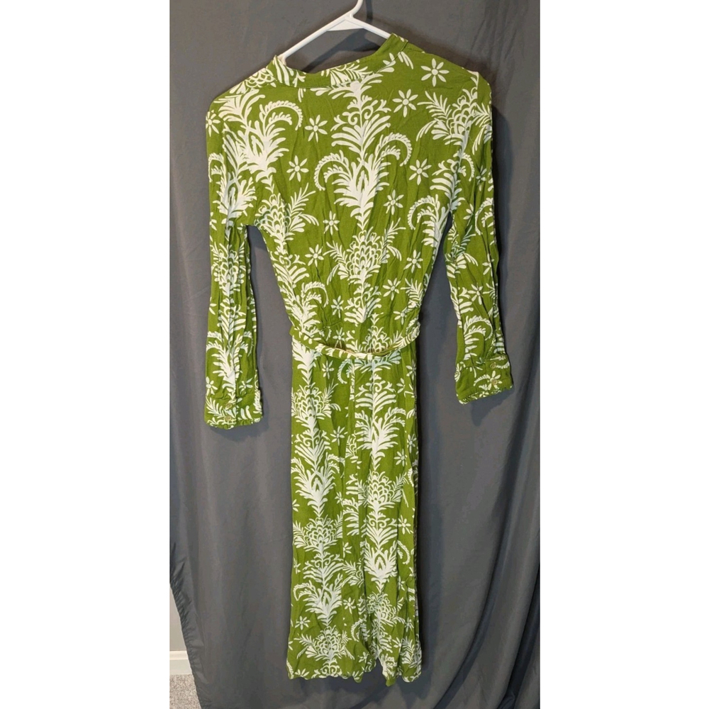 Zara Woman's Small Greena And White Dress - Picture 2 of 5
